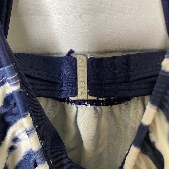 Athleta Wave Break Blousy Tankini Bathing Suit Top Size 34D/DD - Picture 11 of 14